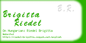 brigitta riedel business card